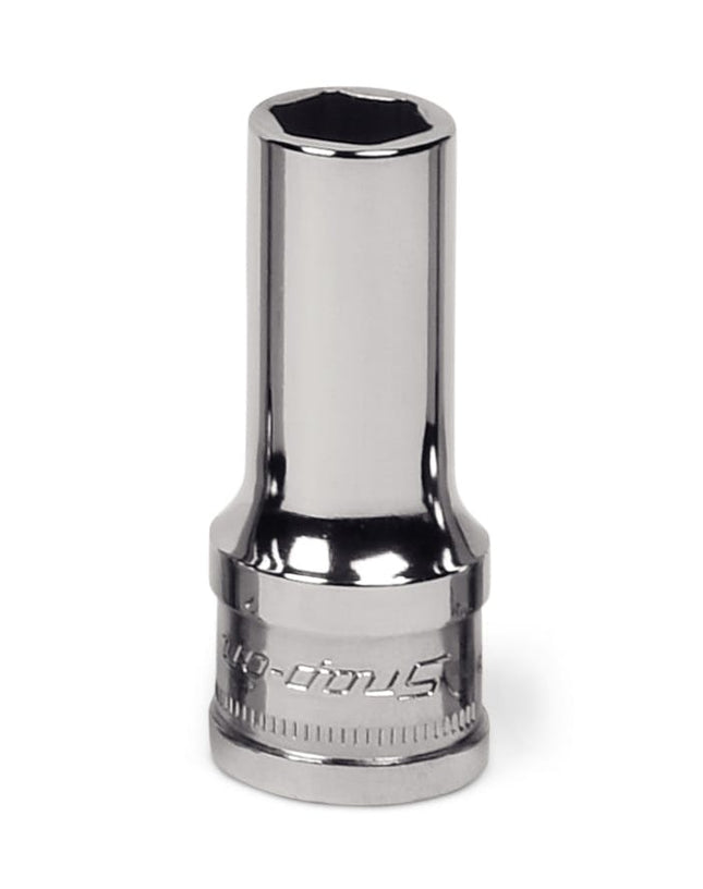 YTMMS5.5Snap-Onمقبس نصف عميق 5.5 مم متري 6 نقاط بمحرك 1/4" مع نظام Flank Drive® Xtra