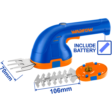 WJC1504Wadfowمقص حديقة ليثيوم أيون WJC1504 من وادفو