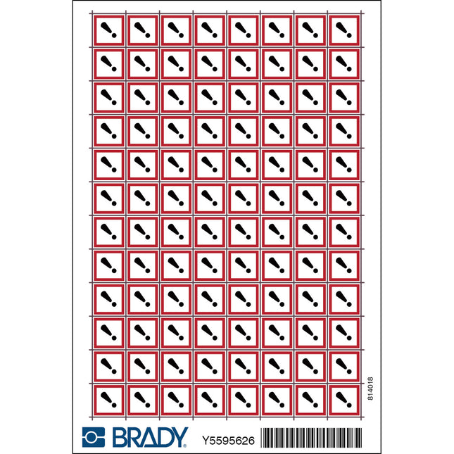 GHS Symbol  GHS07  Health Hazard