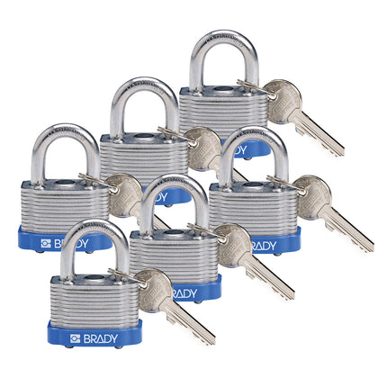 Laminated Steel Lockout Padlocks