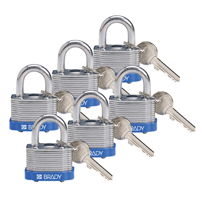 Laminated Steel Lockout Padlocks
