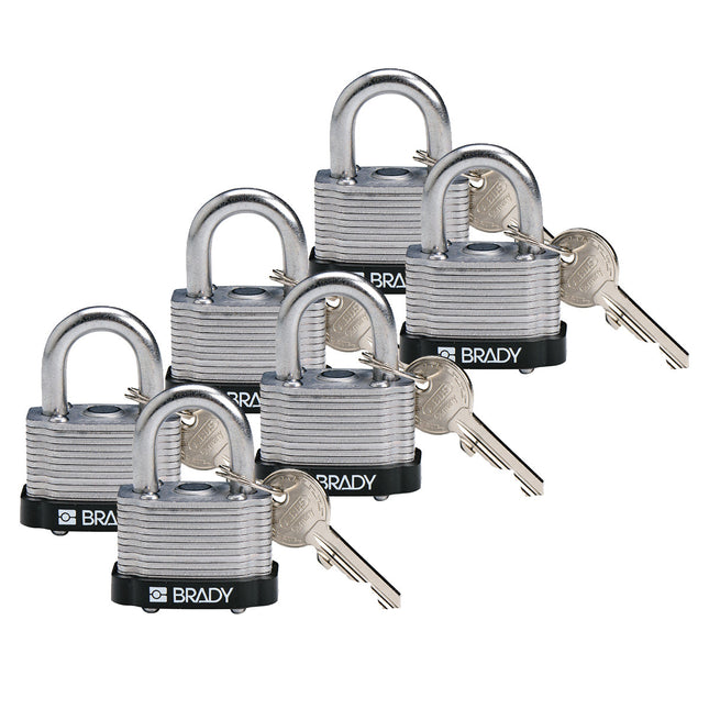 Laminated Steel Lockout Padlocks