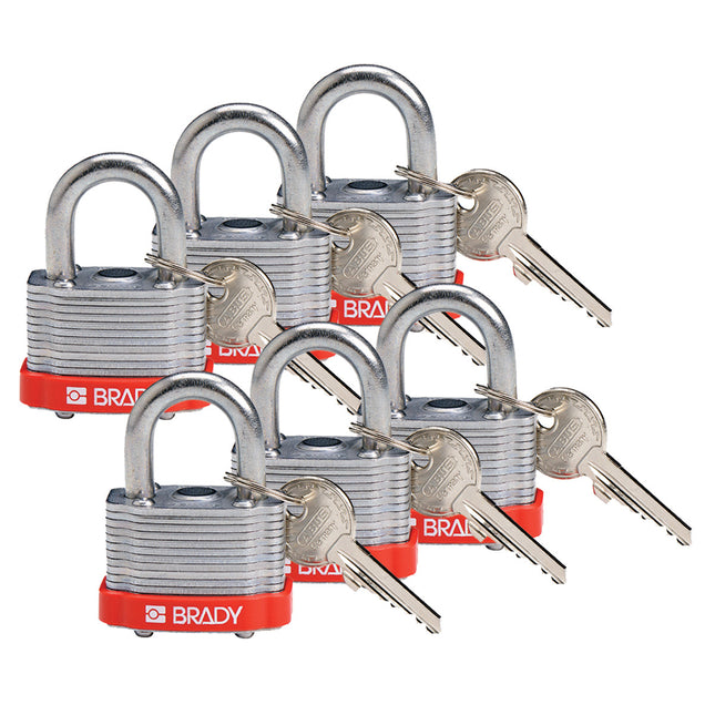 Laminated Steel Lockout Padlocks
