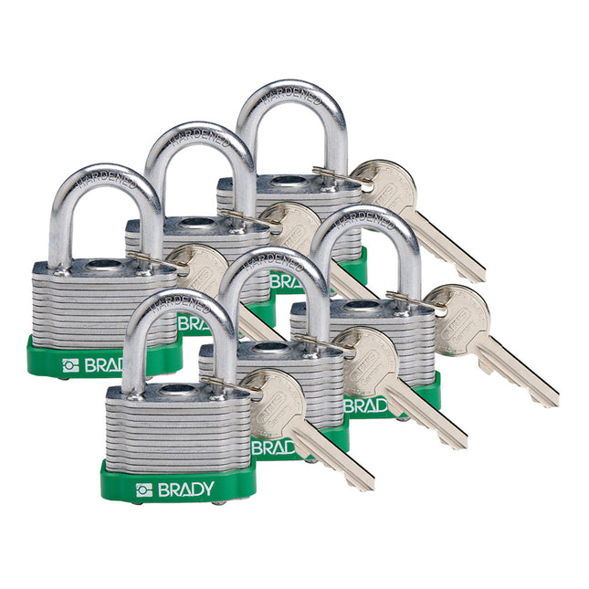 Laminated Steel Lockout Padlocks