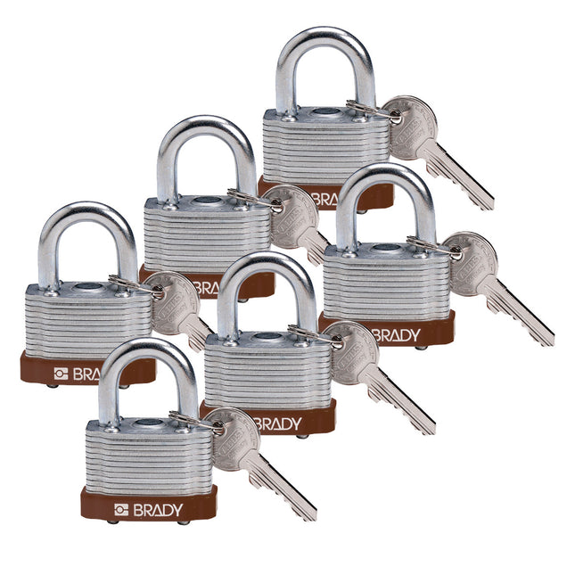 Laminated Steel Lockout Padlocks
