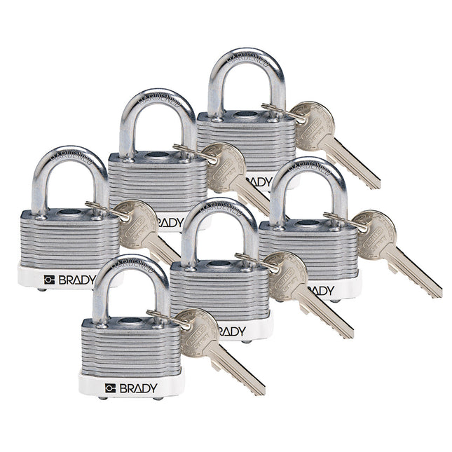 Laminated Steel Lockout Padlocks