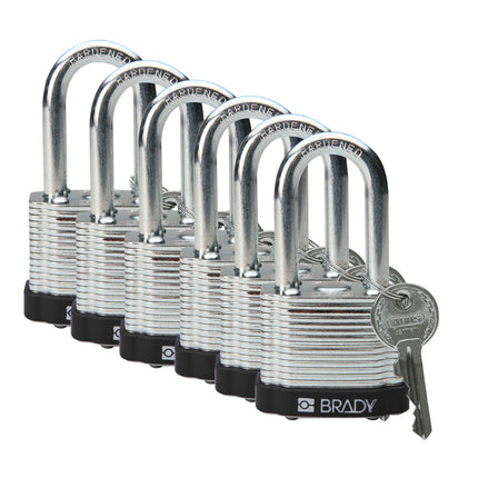 Laminated Steel Lockout Padlocks