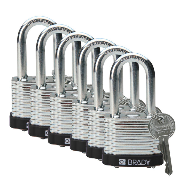 Laminated Steel Lockout Padlocks