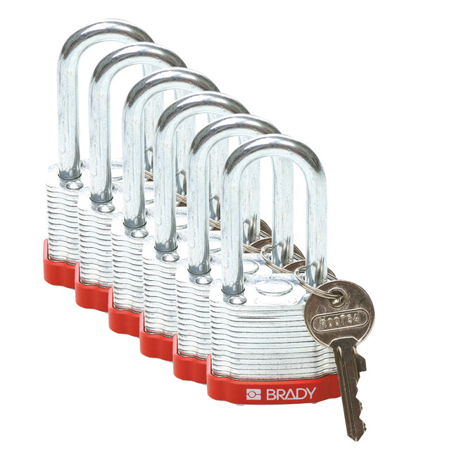 Laminated Steel Lockout Padlocks