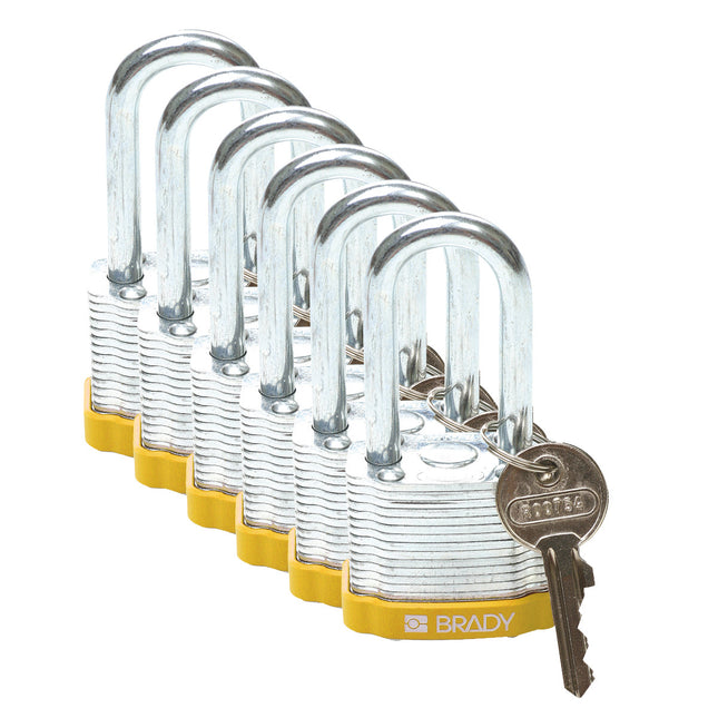Laminated Steel Lockout Padlocks