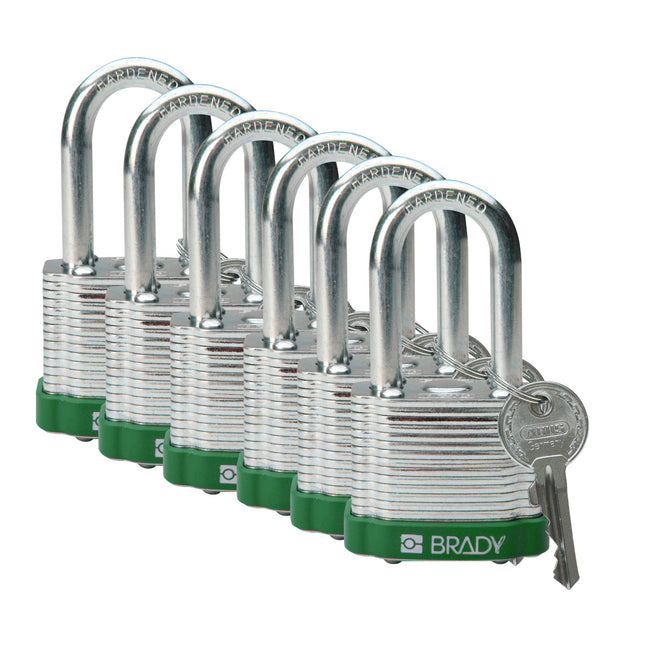 Laminated Steel Lockout Padlocks