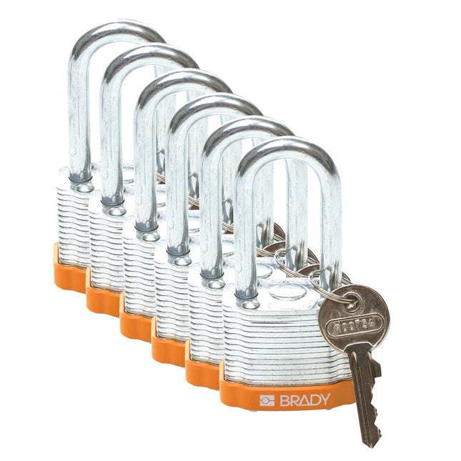 Laminated Steel Lockout Padlocks