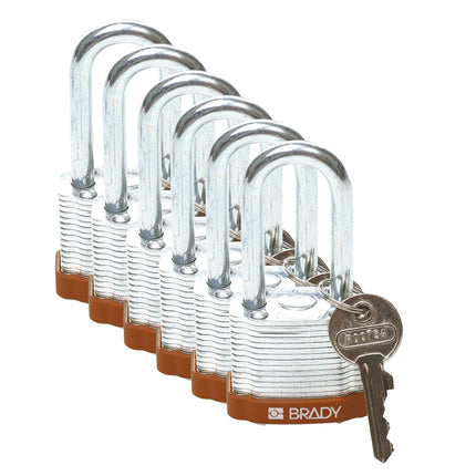 Laminated Steel Lockout Padlocks