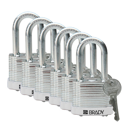Laminated Steel Lockout Padlocks