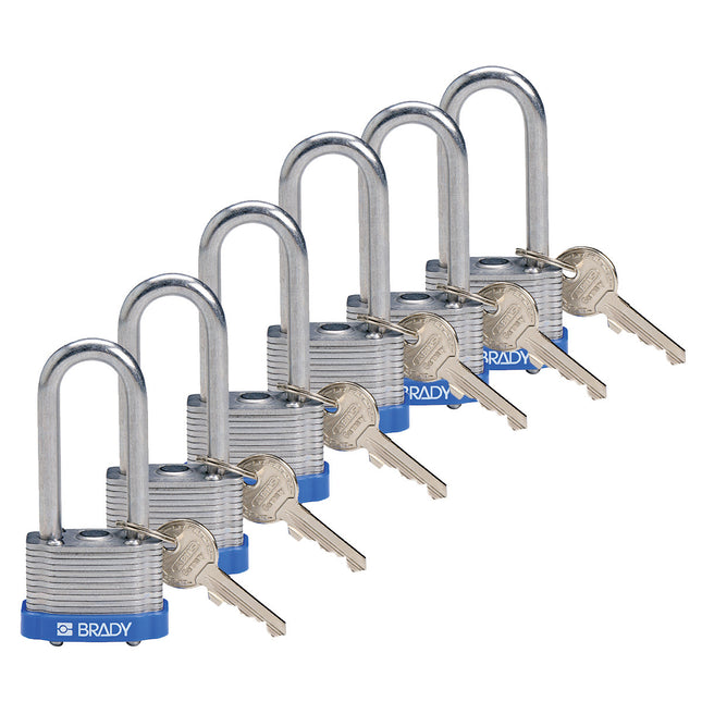 Laminated Steel Lockout Padlocks