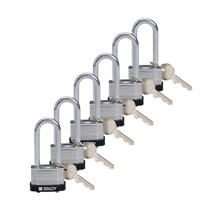 Laminated Steel Lockout Padlocks