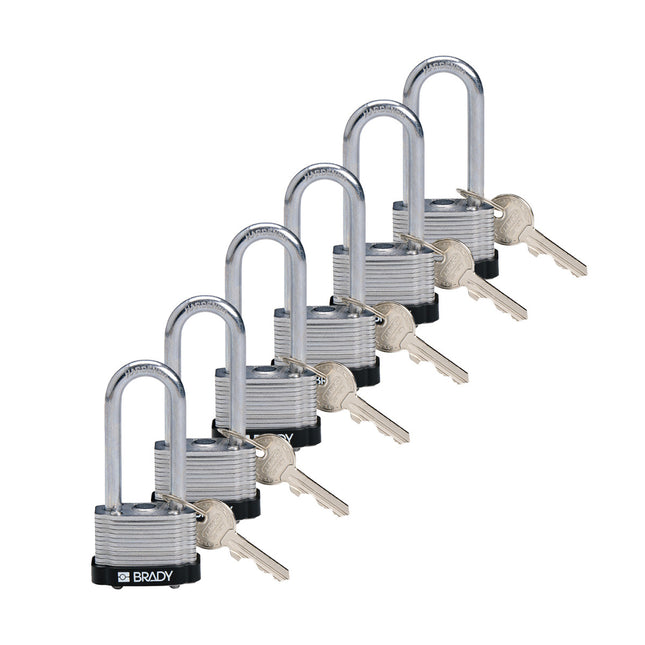 Laminated Steel Lockout Padlocks