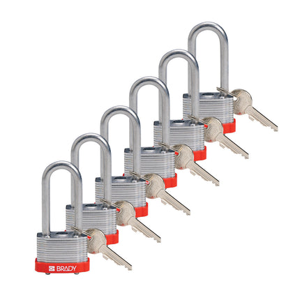 Laminated Steel Lockout Padlocks