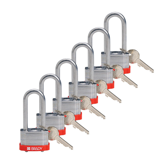 Laminated Steel Lockout Padlocks