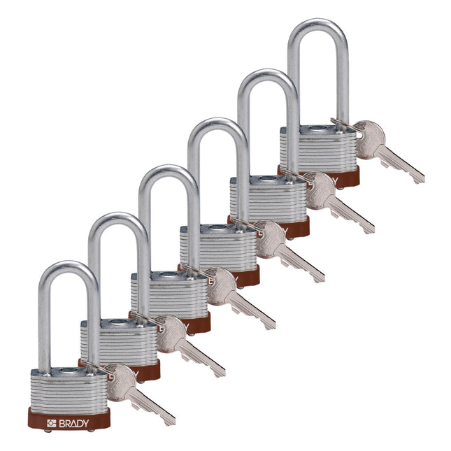 Laminated Steel Lockout Padlocks