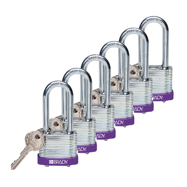 Laminated Steel Lockout Padlocks