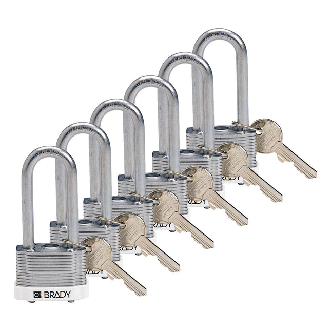 Laminated Steel Lockout Padlocks