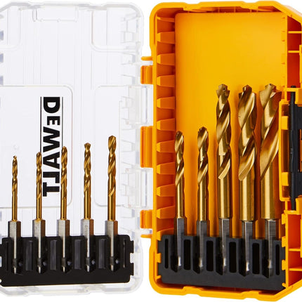 Dewalt Titanium Impact Drill Bit Set 10 Piece , DT50050-QZ