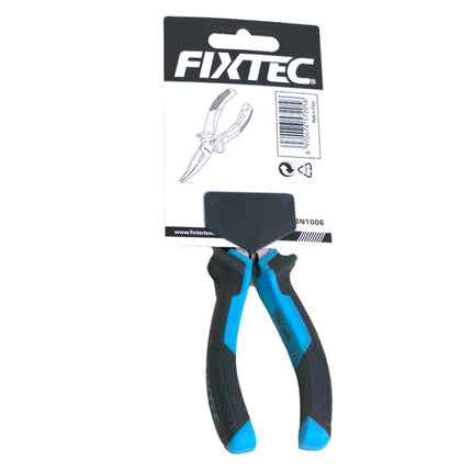 FHBN1006Fixtecكماشة FIXTEC ذات الأنف المنحني 6 بوصة من مادة CRV درجة احترافية