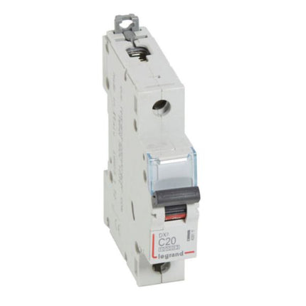 409115Legrandقاطع دارة Legrand DX3 أحادي القطب 20A منحنى C بقوة 10kA