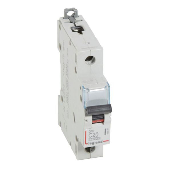 409115Legrandقاطع دارة Legrand DX3 أحادي القطب 20A منحنى C بقوة 10kA