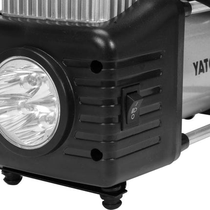 YT-73462Yatoضاغط هواء السيارة مع إضاءة LED 250W منفاخ إطارات محمول