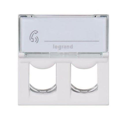 078603Legrandليجراند واجهة موزايك 2 وحدات أبيض