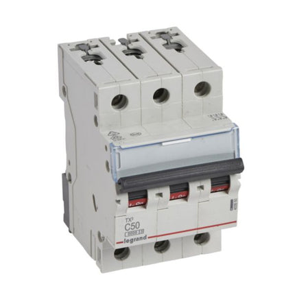 403550Legrandقاطع دارة Legrand TX3 ثلاثي الأقطاب 50A منحنى C