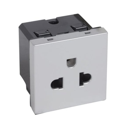 571039Legrandمقبس Arteor من نوع يورو-أمريكي 2P+E بقوة 16A 250V ألومنيوم