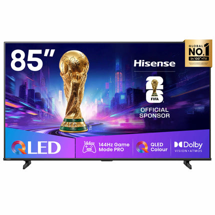 تلفزيون QLED للألعاب 85 إنج 144 هيرتز 4K هايسنس | 85Q71Q