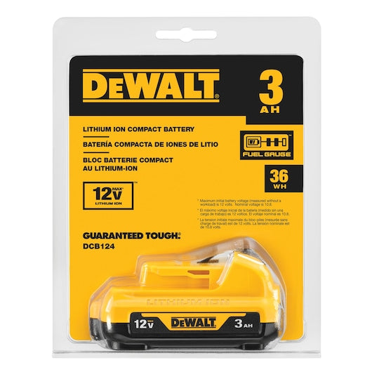 DCB124DEWALTبطارية DEWALT DCB124-XJ 12V XR 3Ah أيون الليثيوم