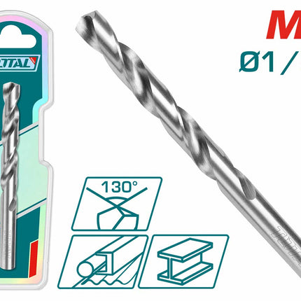 TAC1200601Total ToolsTAC1200601 مثقاب HSS M2