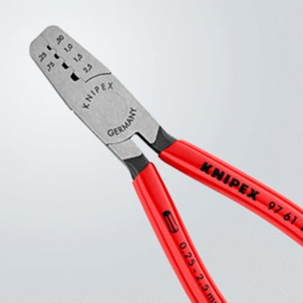  97 61 145 A SBKnipexكماشة تجعيد كنيبكس للوصلات