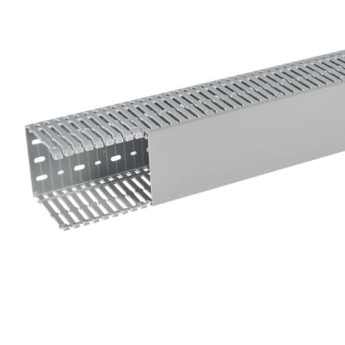 636122Legrandقناة الكابلات ترانسكاب ليجراند 100x100 ملم رمادي PVC