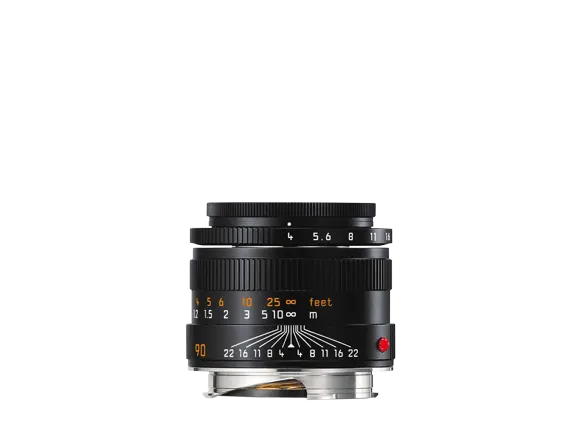 macro-elmar-m-90mm-f4-blackLiecaعدسة لايكا ماكرو-إلمار-إم 90 ملم f/4 تليفوتو ماكرو مدمجة