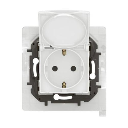 NP3128WHLegrandمنفذ نيلوي IP44 شوكو 16A 250V أبيض مثبت بالفلاش