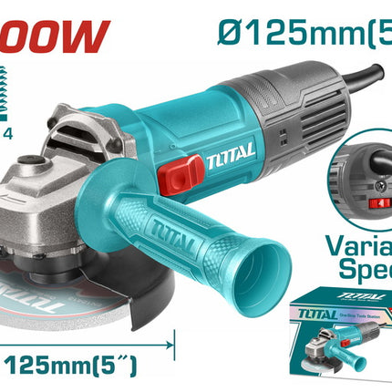 TG10912556Total Toolsمطحنة زوايا توتال 900W 125mm