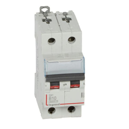 407507Legrandقاطع دورة ليجراند DX3 ثنائي القطب 10A منحنى B 6kA
