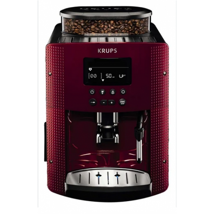 EA815KRUPSماكينة قهوة كروبس EA815 الحمراء الأساسية