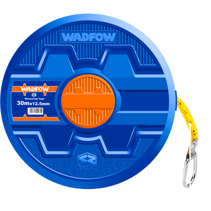 WMT2530Wadfow شريط قياس من الألياف الزجاجية WMT2530 بطول 30 مترًا