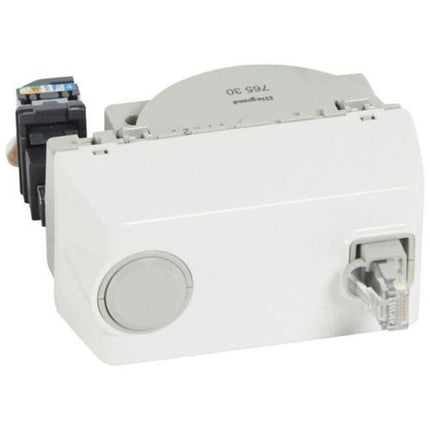 076530Legrandمقبس Legrand Mosaic RJ45 بسلك قابل للسحب فئة 5e