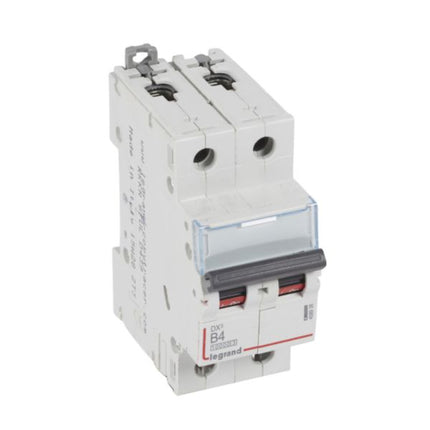 408938Legrandقاطع دارة Legrand DX3 ثنائي القطب 4A منحنى B