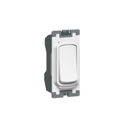 735405Legrandمفتاح Synergy ثنائي الاتجاه 10A 250V أبيض وحدة شبكة