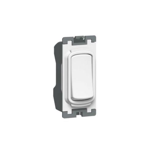 735405Legrandمفتاح Synergy ثنائي الاتجاه 10A 250V أبيض وحدة شبكة