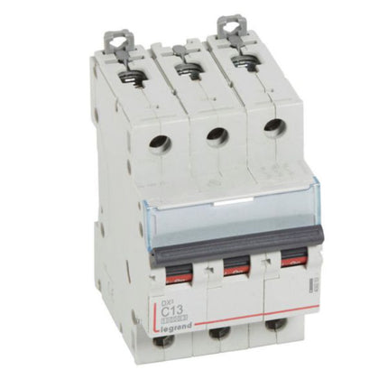 409253Legrandقاطع دارة Legrand DX3 ثلاثي الأقطاب 13A منحنى C